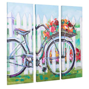 Quadro dipinto a mano 30x90x3h