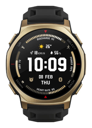 Amazfit t-rex 3 pro smartwatch 1,32 44mm black gold - AMA2548G