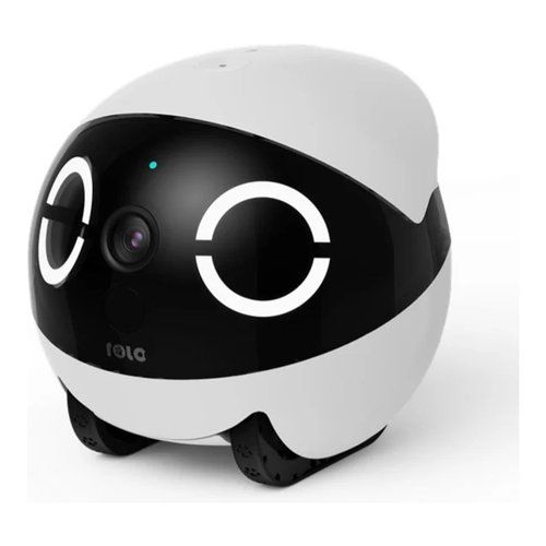 Videosorveglianza animali smart enabot ea0408 rola mini white e black