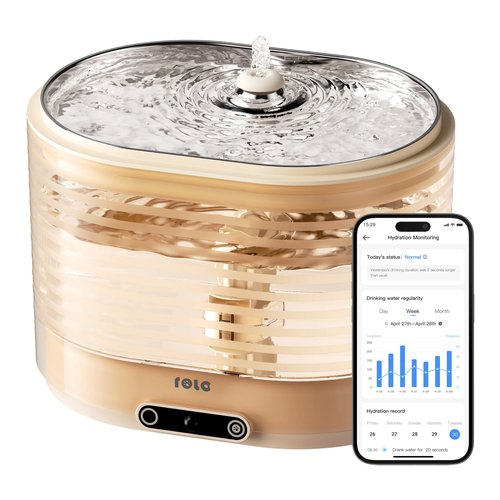 Distributore alimenti smart enabot ea0410 rola pet water fountain cord