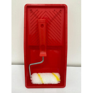 KIT VASCHETTA + RULLINO BIA/GIAL + MAN/CORTO 10CM- 1,0 pz