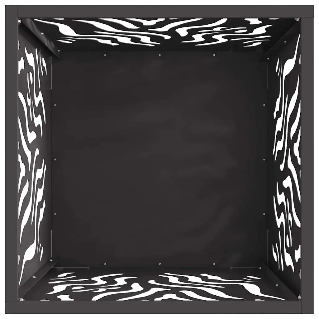 Focolare Nero 40 x 40 x 40 cm Acciaio CFW6322830