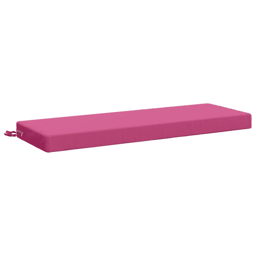 Cuscino per panchina SOEST 100% Poliestere Rosa 100 x 40 x 8 cm 949650