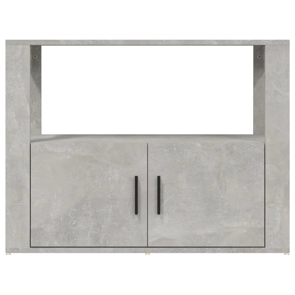 Buffet credenza cassettiera armadio mobile contenitore organizer per cucina soggiorno salotto 80 x 30 x 60 cm legno ingegnerizzato grigio 02_0032098