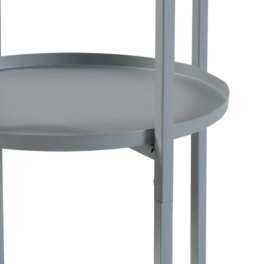 Portavasi da esterno 95 x 27 x 27 cm grigio 03_0010342