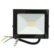 Proiettore LED da 20 W, 6400 K, 1800 lm, alimentazione 220-240 V, 110 x 90 x 26 mm, grado di protezione IP65. Breckner Germany