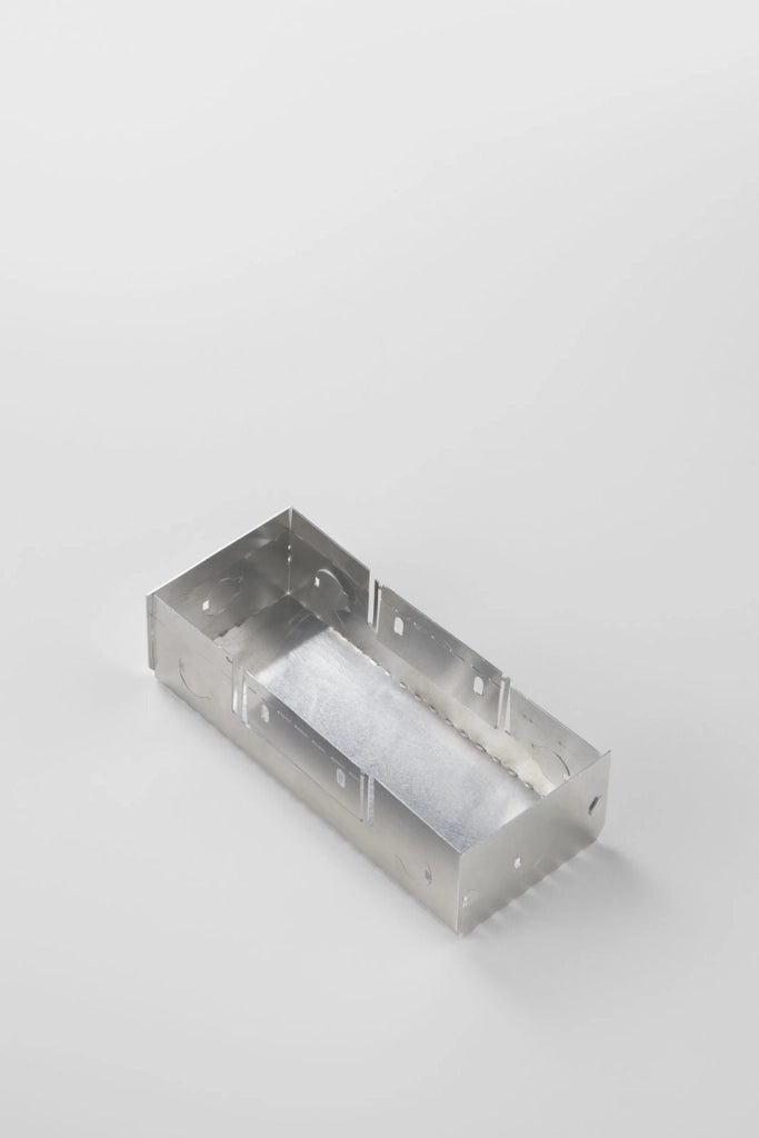 SCATOLA DERIVAZIONE INCASSO PER ARTICOLO ELLE ALLUMINIO 200X80X40MM