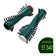 spazzole KIT Rulli dx e sx Battitappeto  FOLLETTO ET340 EB350 EB351 - Vorwerk Compatibili