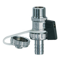 RUBINETTO DI SCARICO CALDAIA CROMATO- 1/2- FAR- pezzi 1