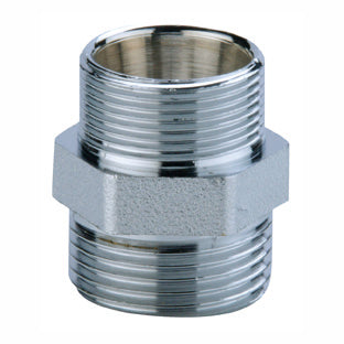 NIPPLE MASCHIO CROMO- 1/2- S.F.- pezzi 1