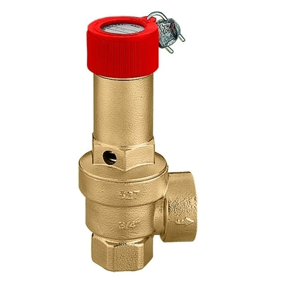 VALVOLA DI SICUREZZA ISPESL- 1/2 - 6.0 bar- CALEF- pezzi 1