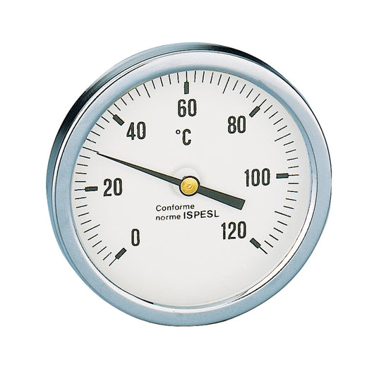 TERMOMETRO ATTACCO POSTERIORE DIAMETRO 80- Pozzetto 45 mm- CALEF- pezzi 1