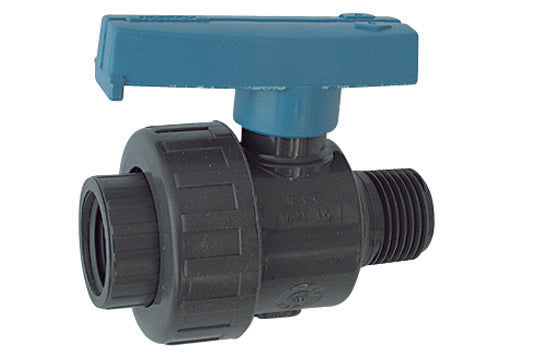 VALVOLA CON ATTACCHI FILETTATI MF CON CORPO CORTO PLASSON- 11/2- PLASS- pezzi 1