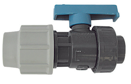 VALVOLA CON UN ATT. A COMPRESSIONE E UNO FILETTATO F.PLASSON- 11/2 x 50- PLASS- pezzi 1