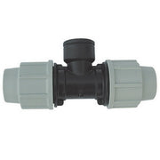 TEE A 90  ° FEMMINA  PLASSON PER TUBO POLIETILENE- 11/4 x 40- PLASS- pezzi 1