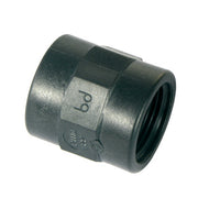 MANICOTTO IN PP NERO- 11/4- BUCCH- pezzi 1