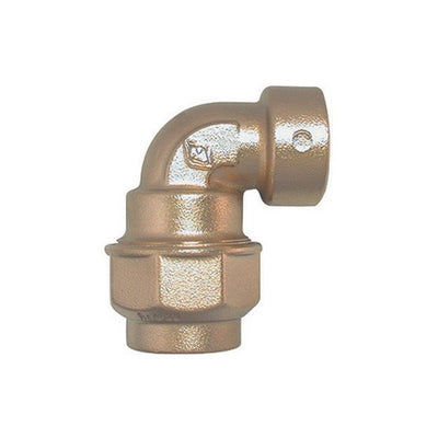 RACCORDO A GOMITO FEMMINA IN OTTONE- 11/4 x 40- BUGAT- pezzi 1