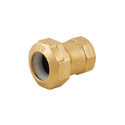 RACCORDO FEMMINA IN OTTONE PER TUBO PE- 11/2 x 50- CAVAL- pezzi 1