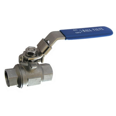 VALVOLA A SFERA FF CON LEVA ACCIAIO INOX- 3/4- DH- pezzi 1