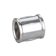 MANICOTTO DIRITTO FF IN OTTONE CROMO IBP- 1/2 -CONF- FAIDF- pezzi 1