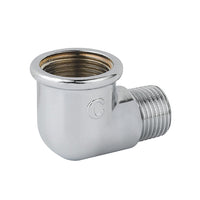 GOMITO RIDOTTO FM OTTONE CROMO- 1 x 3/4- CAVAL- pezzi 5