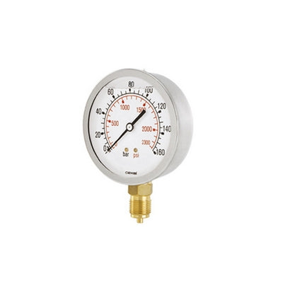 MANOMETRO ATTACCO RADIALE DM 50 - 1/4- 10 bar- CEWAL- pezzi 1