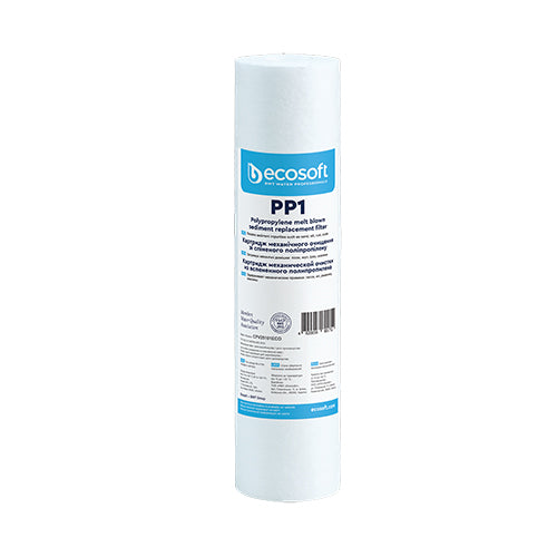 CARTUCCIA FILTRANTE PP 2,5 ECOSOFT- H. 10 Micron 1- ECOSO- pezzi 1