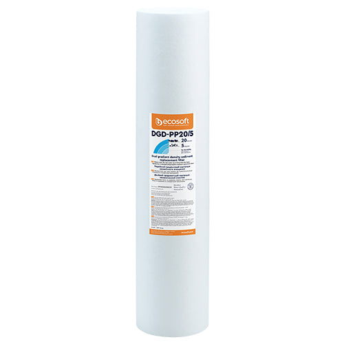 CARTUCCIA FILTRANTE DUAL PP 4,5 ECOSOFT- H. 20 Micron 20+5- ECOSO- pezzi 1