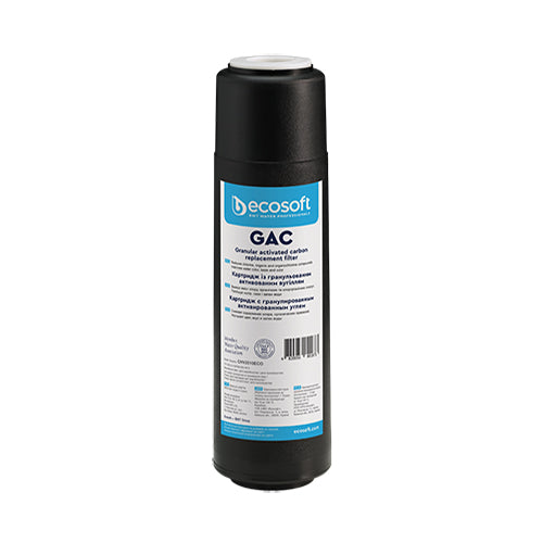 CARTUCCIA FILTRANTE GAC 2,5 ECOSOFT- H. 10- ECOSO- pezzi 1