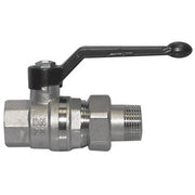 VALVOLA A SFERA PER COLLETTORE MF CON BOCCHETTONE E LEVA- 1/2''  DN 15  PN 64- BUGAT- pezzi 1