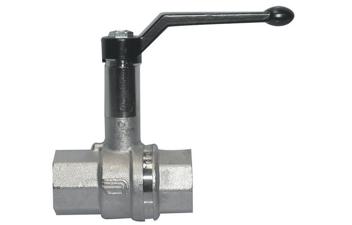 VALVOLA A SFERA FF C/PROLUNGA INTEGRATA E LEVA ALLUMINIO- 3/4  DN 20- EFFEB- pezzi 1