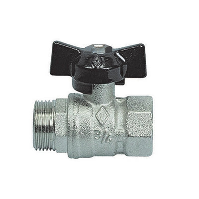 VALVOLA A SFERA MF CON FARFALLA- 1/2''  DN 15  PN 64- BUGAT- pezzi 1