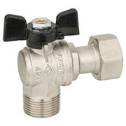 VALVOLA A SFERA AD ANGOLO A PASSAGGIO TOTALE MF DADO MOBILE- 1/2x3/4  DN 15  PN 40- BUGAT- pezzi 1