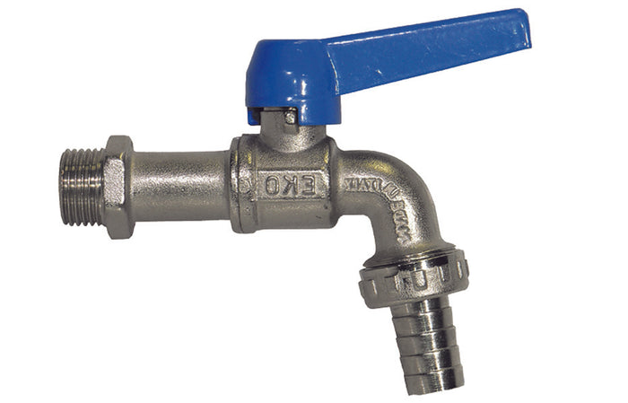 RUBINETTO A SFERA CURVO CON PORTAGOMMA MOD. EKO-LUX- 3/4- ENOLG- pezzi 1