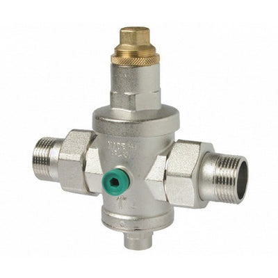RIDUTTORE DI PRESSIONE CON SEDE INOX E BOCCHETTONI MM- 1 DN 25- FARG- pezzi 1