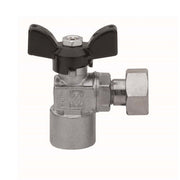 VALVOLA A SFERA A SQUADRA FIL F CON GIRELLO- 1/2 x 1/2  DN 15  PN 30- RB- pezzi 1