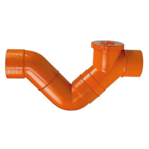 SIFONE FIRENZE ORIZZONTALE 1 TAPPO- Diam. 100- ESCLU- pezzi 1