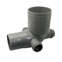 CURVA WC RID. 100/90 3 ATTACCHI- Diam. 40- senza- pezzi 1