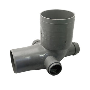 CURVA WC RID. 100/90 3 ATTACCHI- Diam. 40- senza- pezzi 1