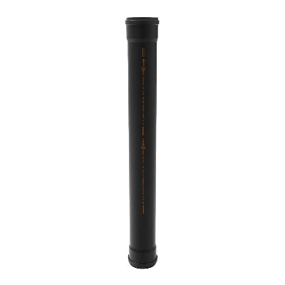TUBO PHONO BLACK 2 BICCHIERE- Diam. 50 lungh. 2000- NICOL- pezzi 1