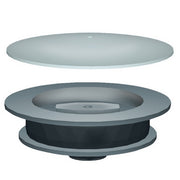 TAPPO PER POZZETTO A PAVIMENTO CON PIATTELLO INOX- Diam. 100- NICOL- pezzi 1