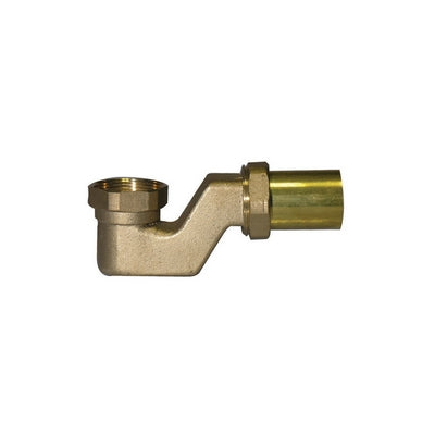SIFONE PER COLONNA VASCA IN OTTONE- 11/2- DH- pezzi 1