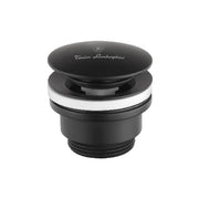 SCARICO PILETTA PISTON BLACK 11/4- Nero Opaco- LAMBO- pezzi 1