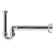 SIFONE PER BIDET ABS METALLIZZATO- 11/4 - 1 - D. 40-32 mm- GHIDI- pezzi 1