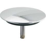 TAPPO SALTERELLO IN OTTONE CROMATO PER COLONNA VASCA- Diam. 70 - Blister- FAIDF- pezzi 1