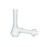 SIFONE PVC 1 VIA S / PILETTA PER INOX- 11/2 Diam. 40- DH- pezzi 1