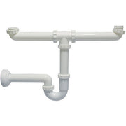 SIFONE EURO PER LAVELLI A 2 VIE- 1 1/2 Diam.40- DH- pezzi 1