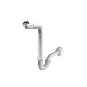 SIFONE CON BRACCIO FLESSIBILE PER LAVABI RECLINABILI- 1 1/4 x 32- BONOM- pezzi 1