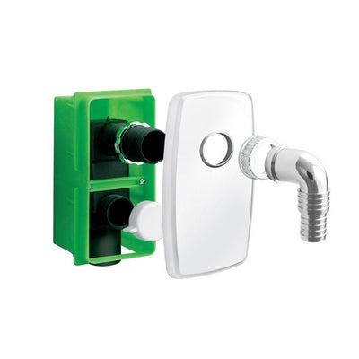 BOX DA INCASSO COMPACT CON SIFONE ESTRAIBILE- Bianco- BONOM- pezzi 1