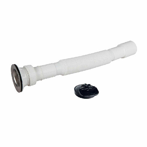 TUBO ESTENSIBILE CON PILETTA- 11/2 uscita 32-40 Pil. D.70- CR- pezzi 1